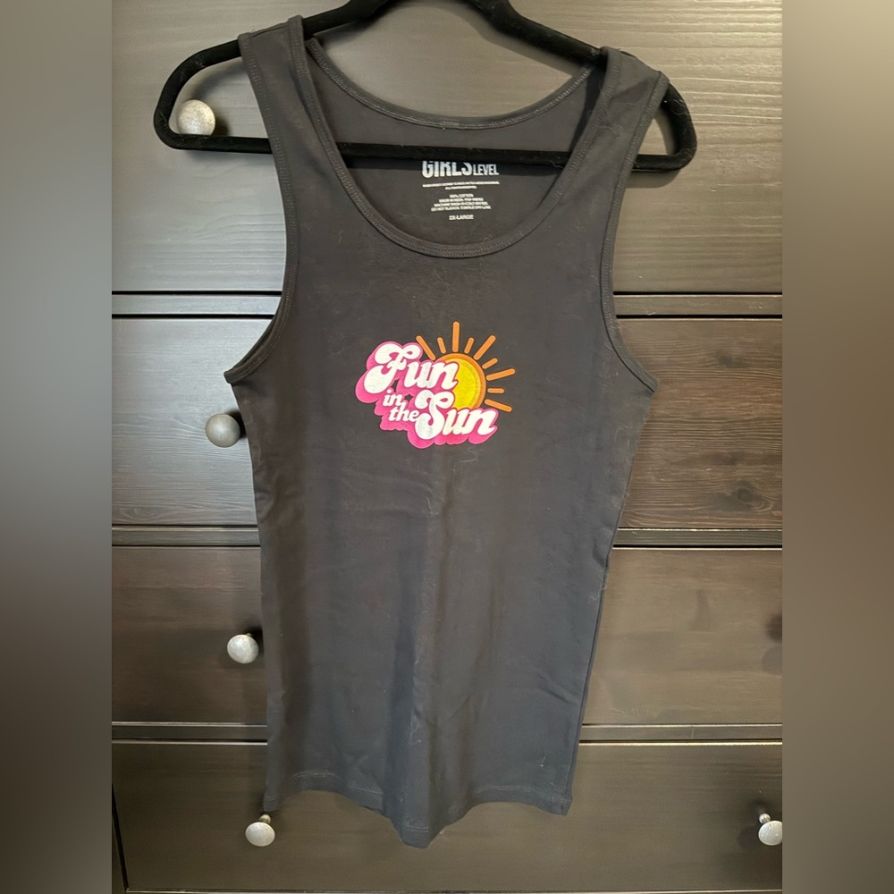 Girls Next Level Fun in the Sun TankTop size XXL NWOT